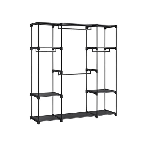 Garderobe - Justerbar og robust - Sort