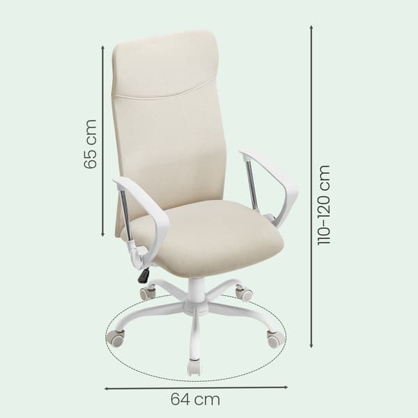 Kontorstol - Justerbart sæde - Ergonomisk design