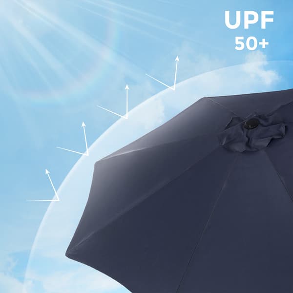 Parasol - Vipbar og vandafvisende - Blå