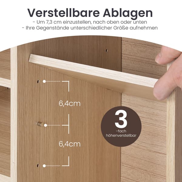 Skobænk - Bænk med opbevaring - Egegrå