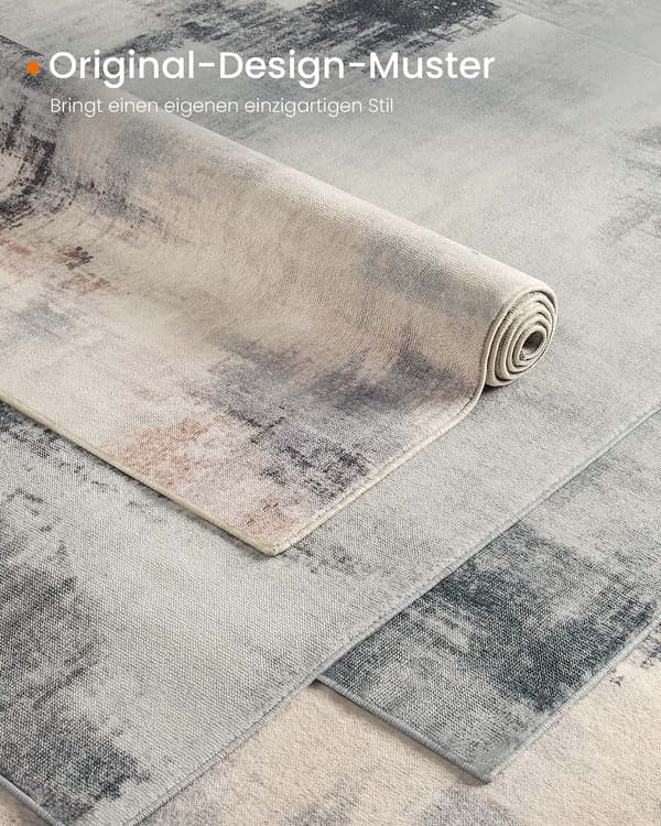 Tæppe - 200 x 300 cm - Stuetæppe - Skridsikkert tæppe
