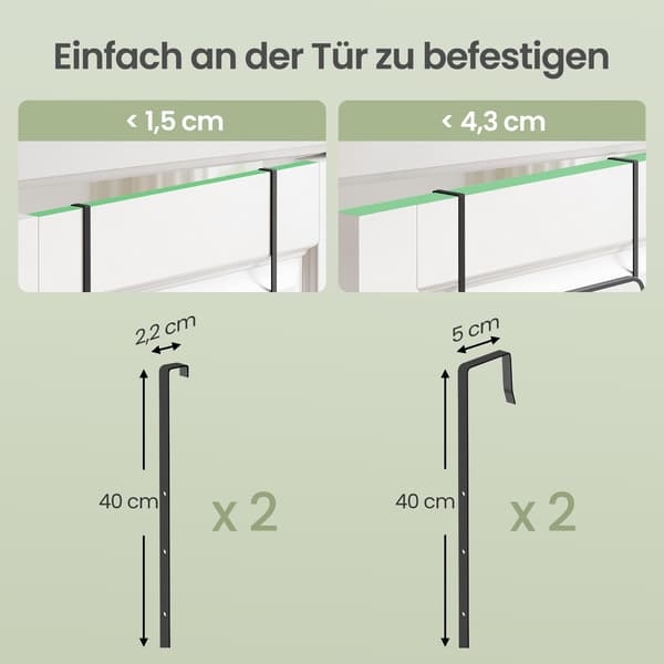 Spegel i full storlek - 120 x 40 cm - Rektangulär