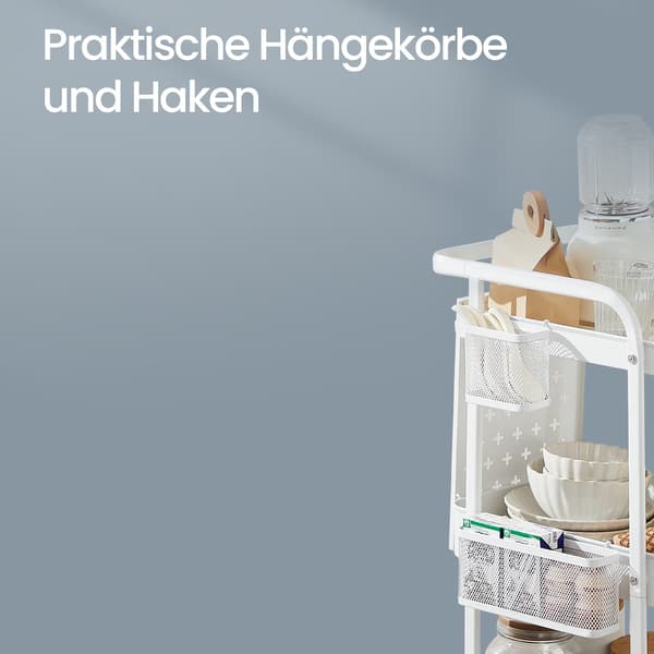 Køkkenvogn - Stilfuld og praktisk - Cloud White