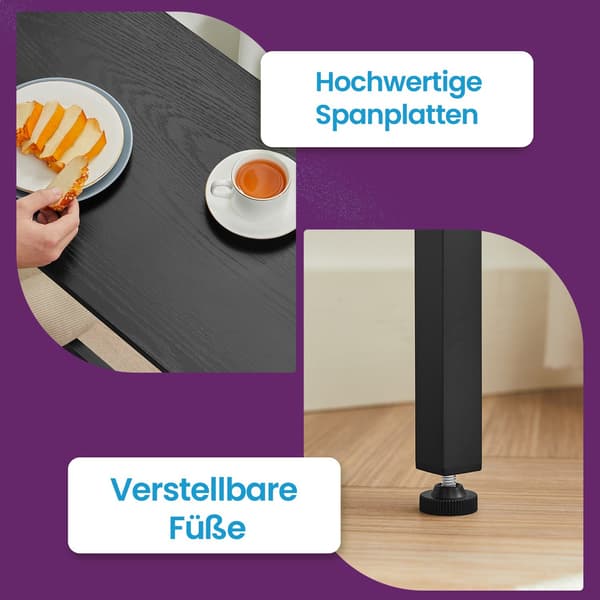 Spisesæt - Barbord med 2 barstole - Sort