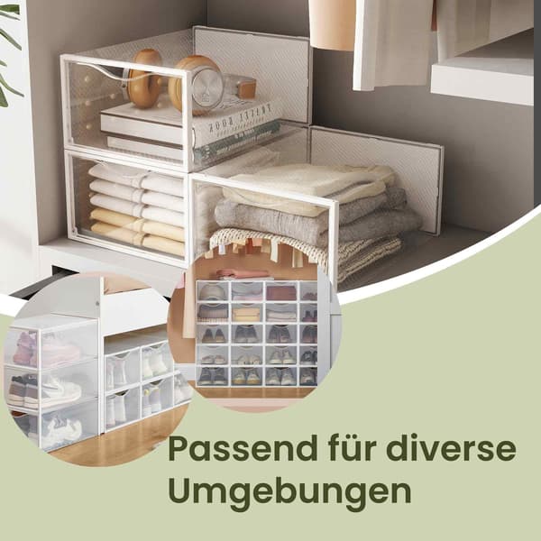 Skoæsker - Plast - Med låge