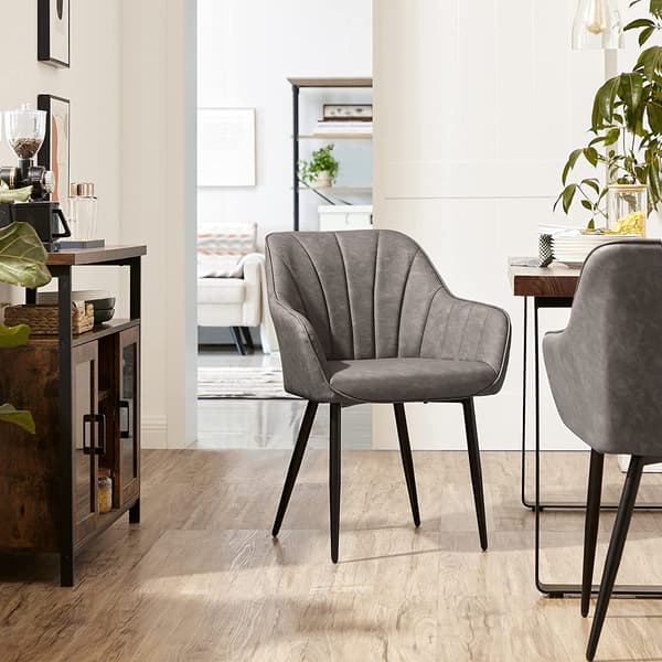 Loungestol - Ergonomisk design - Grå