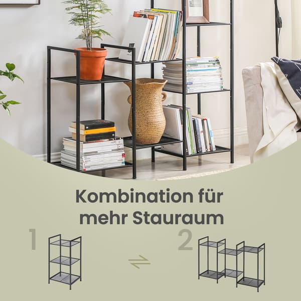 Metal badeværelseshylde - Køkkenhylde - 3 niveauer