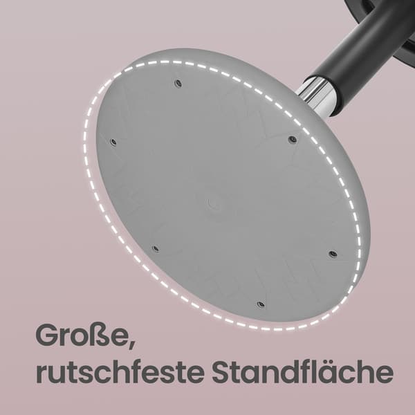 Ställbar stol - Ergonomisk snurrpall - Snabb montering