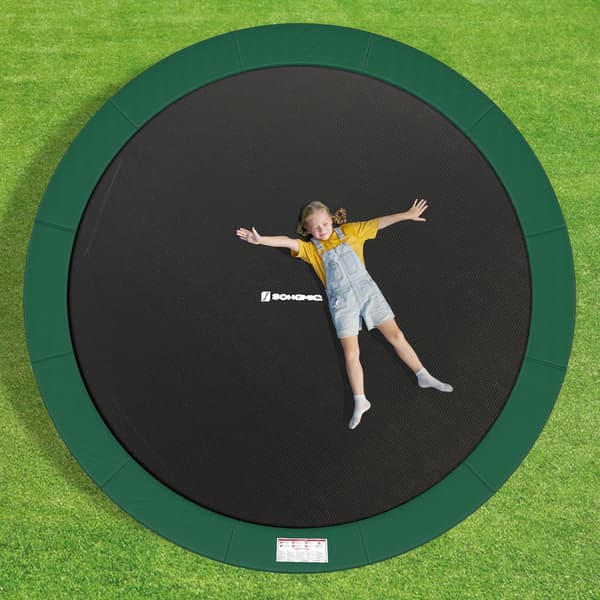 Trampolinkantbetræk - Rivefast - Blå