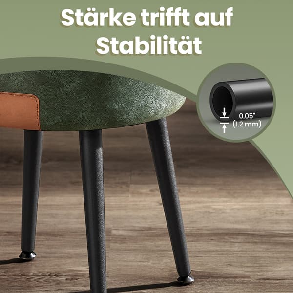 Pall med förvaring - högelastiskt skum - grön