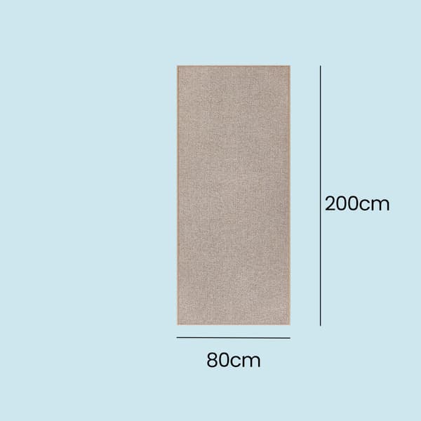 Matta - Jute-look - 80 x 200 cm - Kamelbrun