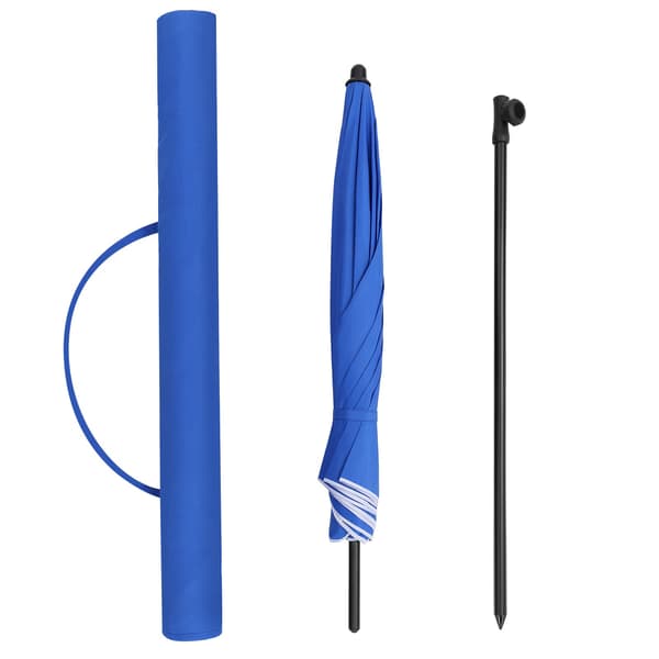Haveparasol - Vipbar - Ø160 cm - Blå