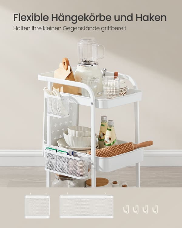 Køkkenvogn - Stilfuld og praktisk - Cloud White
