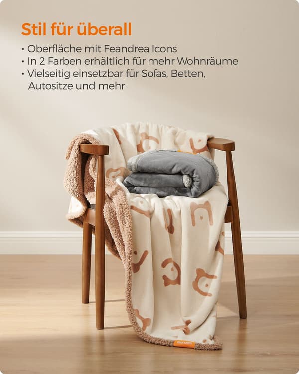 Hundetæppe - vandtæt - til miniaturehunde - beige