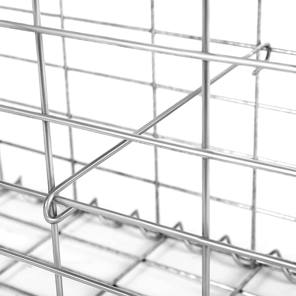 Gabion - Havemur til sten - 100 x 30 x 30 cm - Grå