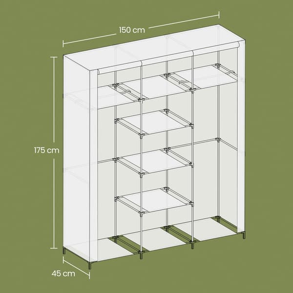 Garderobe - Rummelig og stilfuld - Grå