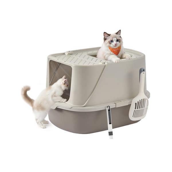 Kattlåda med lock - Upp till 15 kg - Diskret design