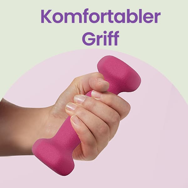 Håndvægte - Sæt med 2 - 0,5 kg - Sort
