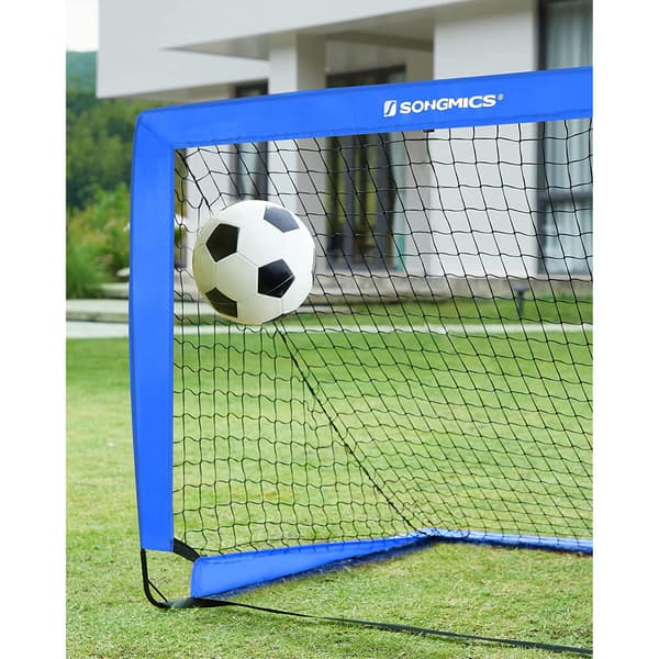 Børnefodboldmålsæt - Pop-up - Blå
