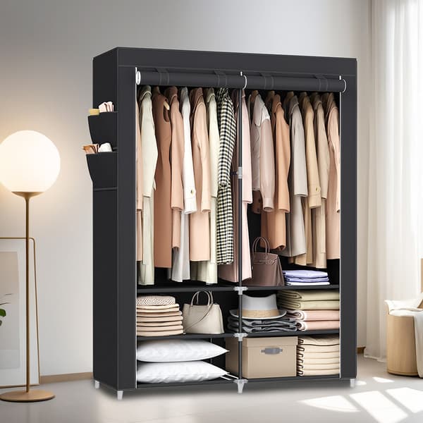 Stofgarderobe - Let og robust - Sort