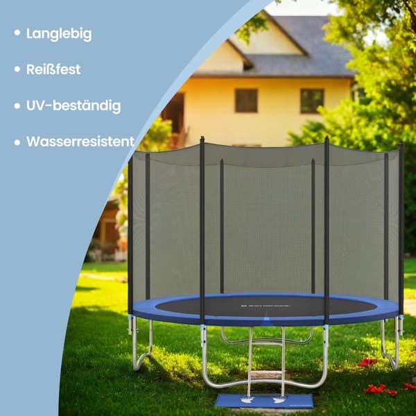 Trampolinkantskydd - UV-resistent - Blå