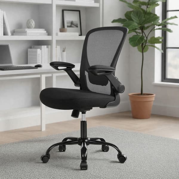 Kontorstol - 1 stk. - ergonomisk design - drejestol