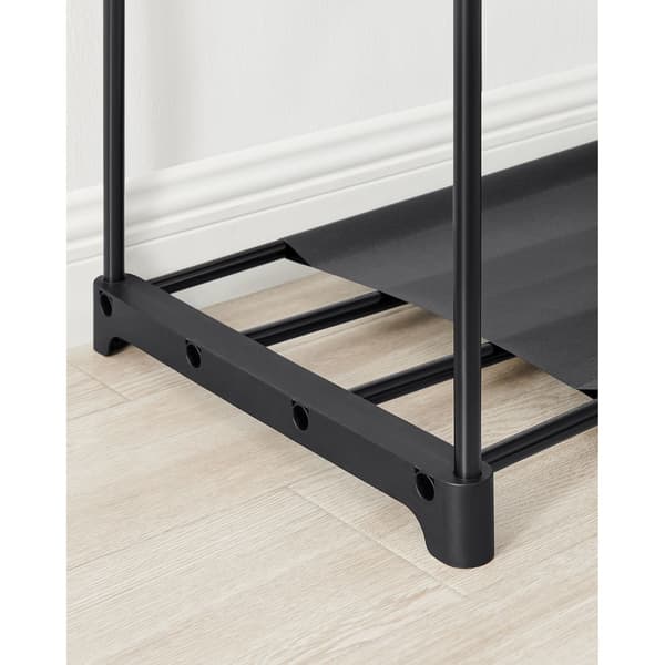 Garderobe - Justerbar og robust - Sort