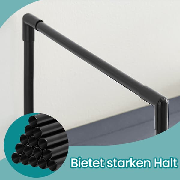 Kenkäteline - 10 tasoa, tilaa säästävä - Harmaa