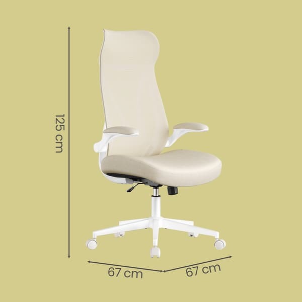Ergonomisk kontorstol - Justerbar - Kontorstil