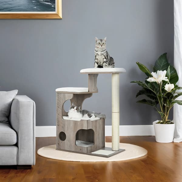 Klösträd - 88 cm - kattmöbler - hög klösträd för katter