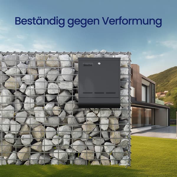 Gabion - Metal stenkurv - Sølv