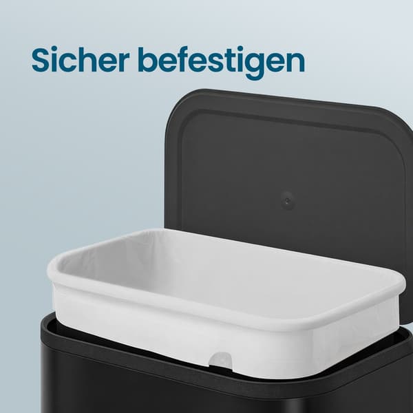 Affaldsspand - 20L - Pedalspand - Stål