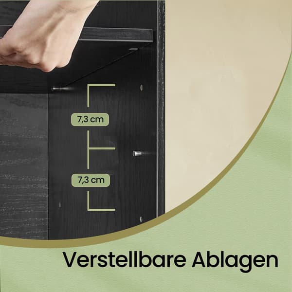 Skobänk - Med förvaring - Konstlinne - Kamelbrun