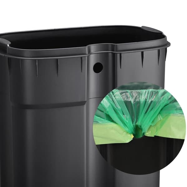 Pedalspand - Soft-close låg - 30 L - Hvid