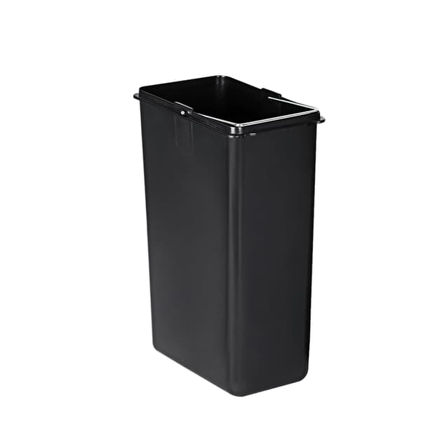 Large Trash Can - Stainless Steel - Silver - 54L with Inner Barrel and Pedal Function
