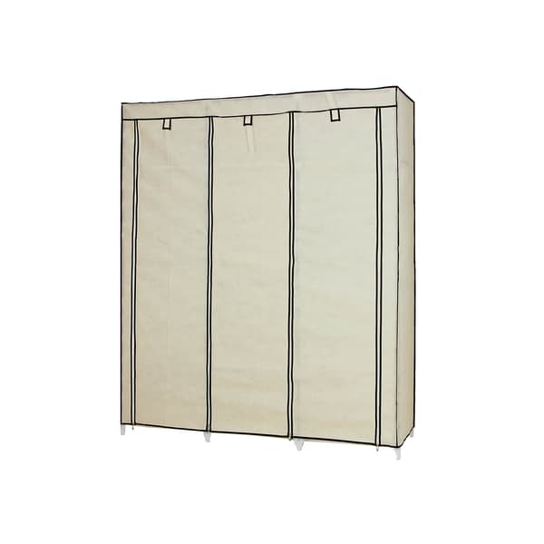 Tyggarderob - hopfällbar och lättskött - beige