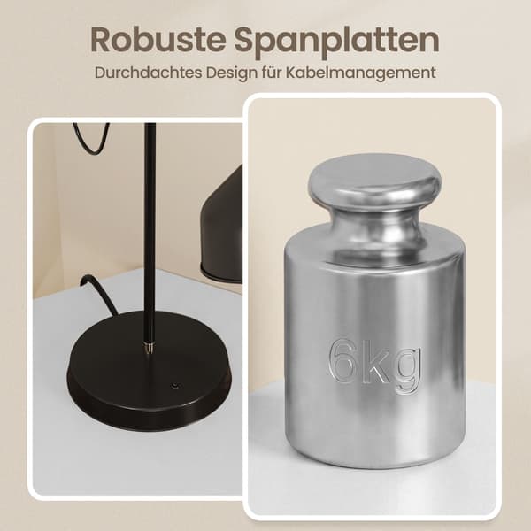 Hörnhylla - Set om 2 - Solfjäderformad - Flytande - Vit