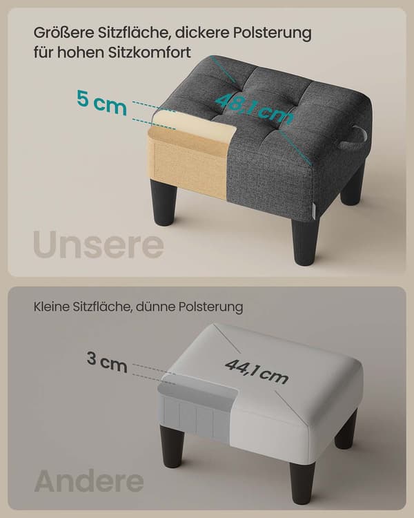 Pall - Konstlinne - Skiffergrå-Bläcksvart