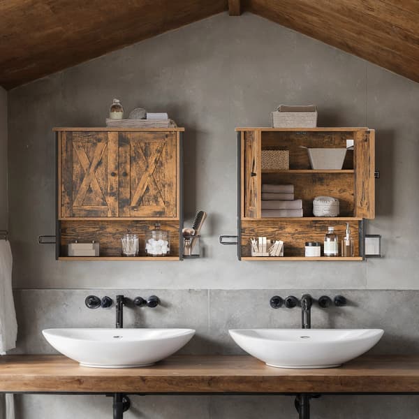 Väggskåp - Platsbesparande design - Vit