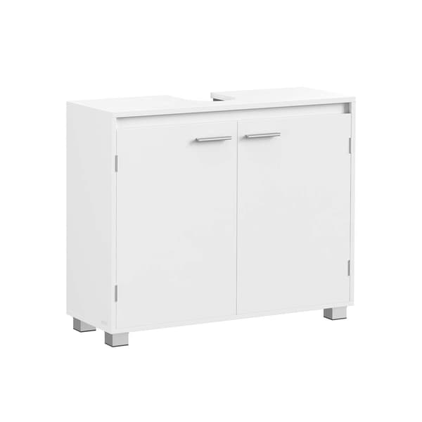Vaskeskab med døre og rum - Cloud White
