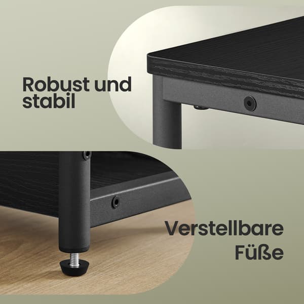 Sidebord - 3-lags - Med opladningsfunktion