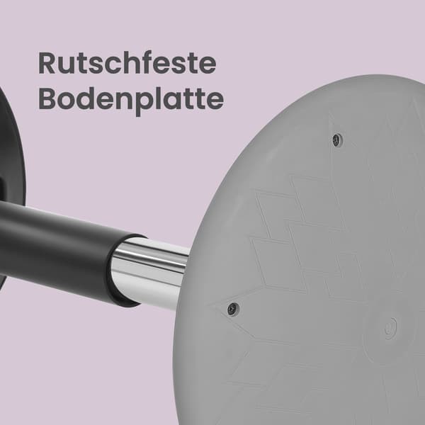 Ergonomisk kontorsstol - Justerbar - Polyester, Stål - 360° Vridbar - Ingen montering krävs