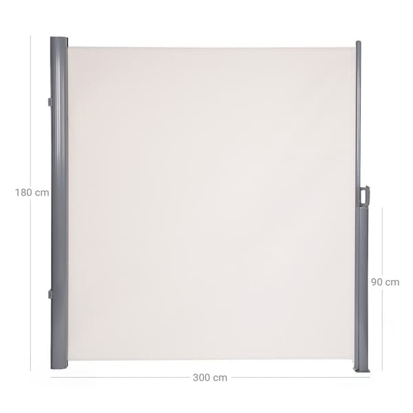 Sidomarkis - TÜV-certifierad - aluminium - beige