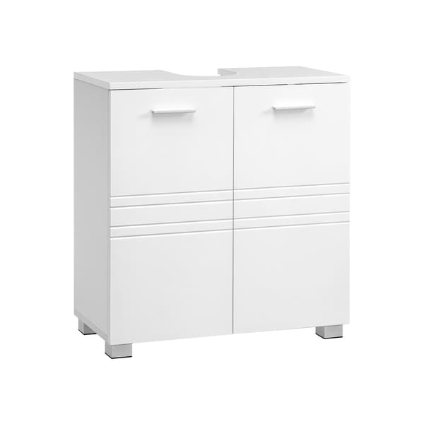 Vaskeskab - Pladsbesparende design - Hvid