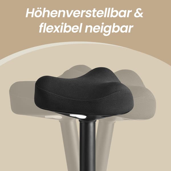 Pall - 360° tiltbar - Svart