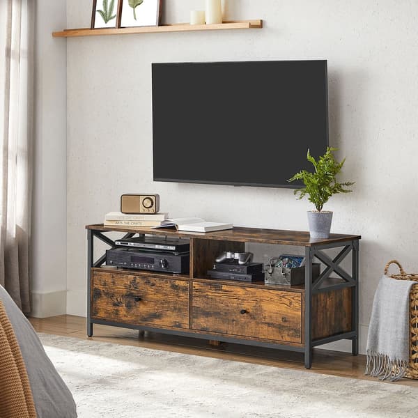 TV-bord - Moderne design - Træ - Sort