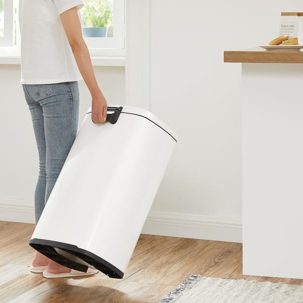 Pedalspand - Soft close - 50 L - Hvid