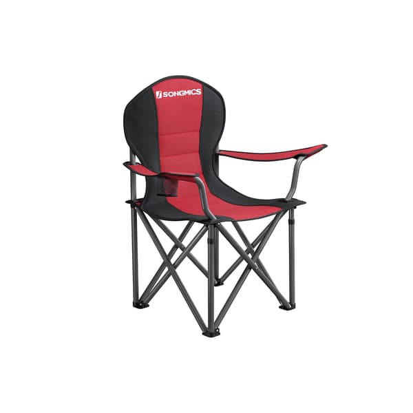 Campingstol - Skumsæde - Rød