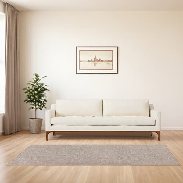 Matta - Jute-look - 80 x 200 cm - Kamelbrun