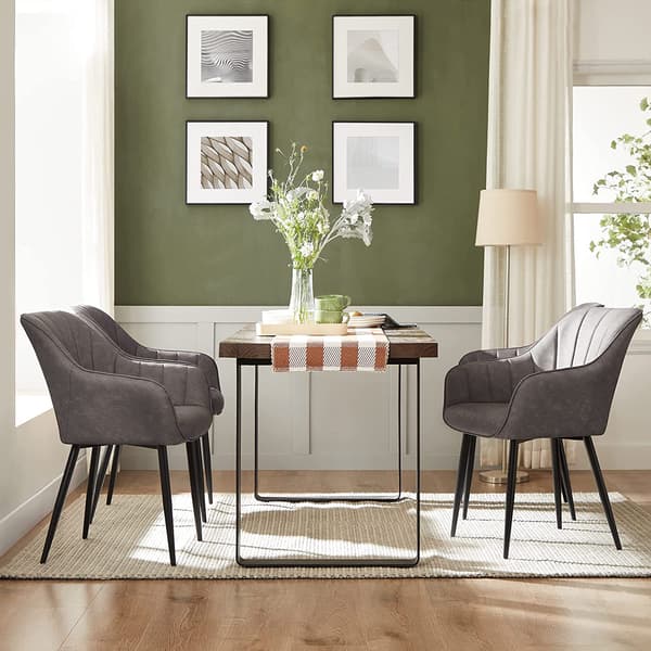 Loungefåtölj - Ergonomisk design - Grå